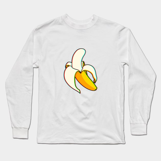 Banana Focus Long Sleeve T-Shirt by ES427